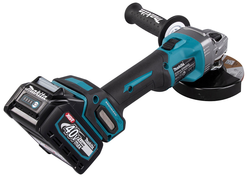 Угловая шлифовальная машина 125 мм, 40В XGT Makita GA005GM201