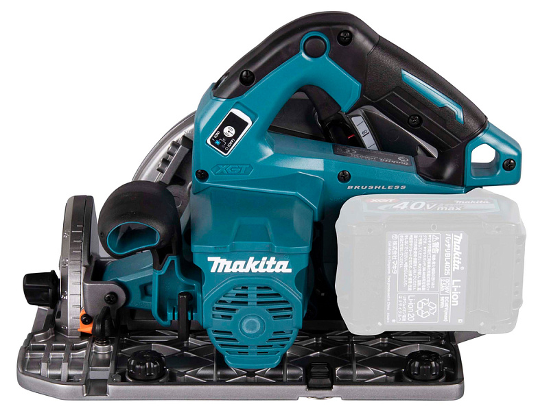 Дисковая аккумуляторная пила 190 мм, 40В XGT Makita HS004GZ