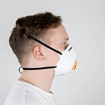 Респиратор с клапаном, с регулировкой,FFP2 R D (10шт.) Jeta Safety JM-7622