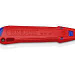 Нож универсальный 165мм для отламывающихся лезвий на 18мм KNIPEX CutiX KN-9010165BK