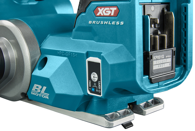 Аккумуляторный рубанок Makita 40В XGT KP001GZ