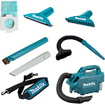 Аккумуляторный пылесос Makita 12В CXT CL121DZ