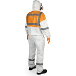 Комбинезон химзащиты со светоотраж. эл-ми XXL/54-56 Jeta Safety JPC-61-XXL