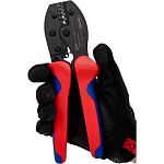 Пресс-клещи 220 мм 5 гнёзд 0.25-6.0 мм² KNIPEX KN-975238
