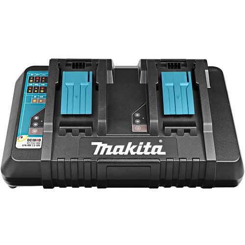 Зарядное устройство 18В, Makita Li-Ion LXT DC18RD 2 порта 630876-7