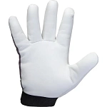 Перчатки кожаные утепленные, белый/черный, 8/М Jeta Safety JLE305-M