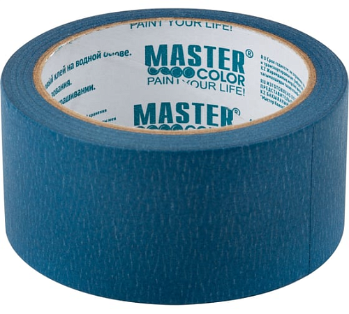 Лента малярная 48мм х 25м синяя MASTER COLOR 30-6114
