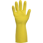 Перчатки химостойкие, желтый, 9/L Jeta Safety JL711-09-L