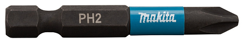 Бита Impact Black PH2, 50 мм, E-form, 2 шт Makita B-63725 B-63725