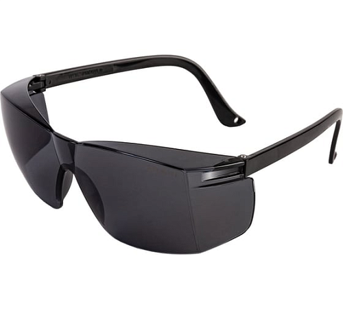 Очки защитные открытого типа Clear Vision дымчатые Jeta Safety JSG711-S