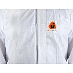 Комбинезон одноразовый с капюшоном белый XXL Jeta Safety Element JPC-60-XXL