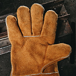 Перчатки Ferrus сварщика с крагой из спилковой кожи, 10/XL Jeta Safety JWK301-XL
