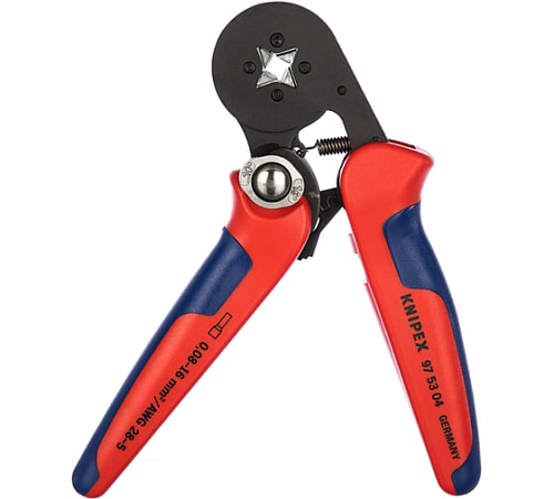 Пресс-клещи 180 мм для контактных гильз 0.08-10/16 мм² KNIPEX KN-975304