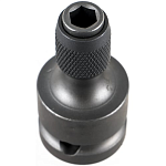 Битодержатель быстросъёмный 1/4" D6.3 x 1/2" F квадрат, 50 мм WERA WE-042760