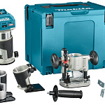 Аккумуляторный кромочный фрезер Makita 40В XGT RT001GZ19
