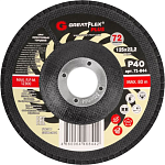 Круг лепестковый торцевой КЛТ2 125х22 мм P40 GreatFlex Plus 71-844