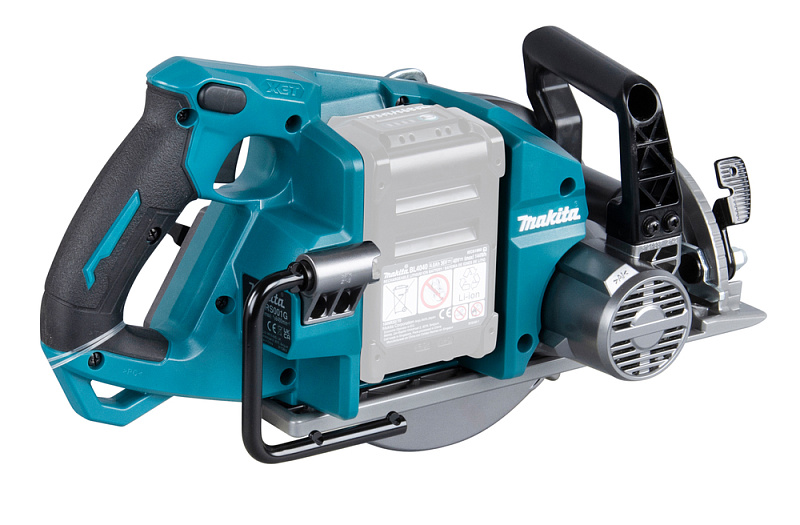 Дисковая аккумуляторная пила 185 мм, 40В XGT Makita RS001GZ