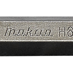 Бита HEX6.0, 50 мм, E-form (MZ), 3 шт Makita B-25476 B-25476