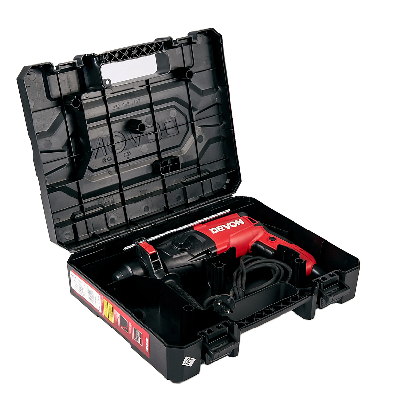 Электрический перфоратор SDS-plus 3 Дж, DEVON 1107-26DRE