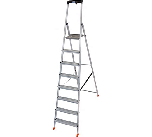Стремянка 8 ступеней SAFETY Krause 128980