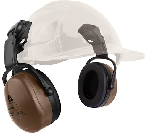 Наушники противошумные Clamor 29дБ, коричневый Jeta Safety JEM-521C