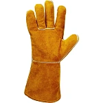Перчатки Ferrus сварщика с крагой из спилковой кожи, 10/XL Jeta Safety JWK301-XL
