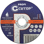 Диск отрезной 125х2,5х22,2мм Т41 CUTOP Profi мет. 39988т