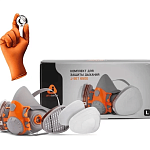 Комплект для защиты дыхания 6500-M Jeta Safety J-SET6500-M