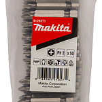 Бита PH2, 50 мм, E-FORM (MZ), 50 ШТ Makita B-26571 B-26571