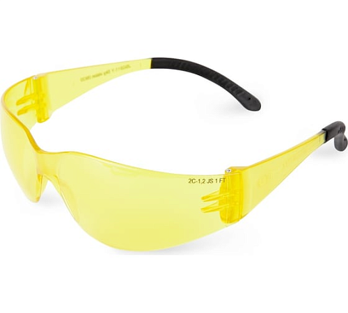 Очки защитные открытого типа Sky Vision янтарные Jeta Safety JSG511-Y