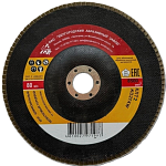 Круг лепестковый торцевой КЛТ2 125х22мм P60 БАЗ ALOX MASTER KD27XW 00-00249360