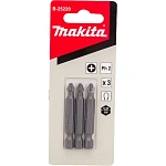 Бита Philips PH2, 50 мм, E-form(MZ) 3 шт Makita B-25220 B-25220