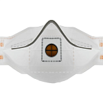Полумаска с клапаном Micron Flex FFP3 NR Jeta Safety JM-9332