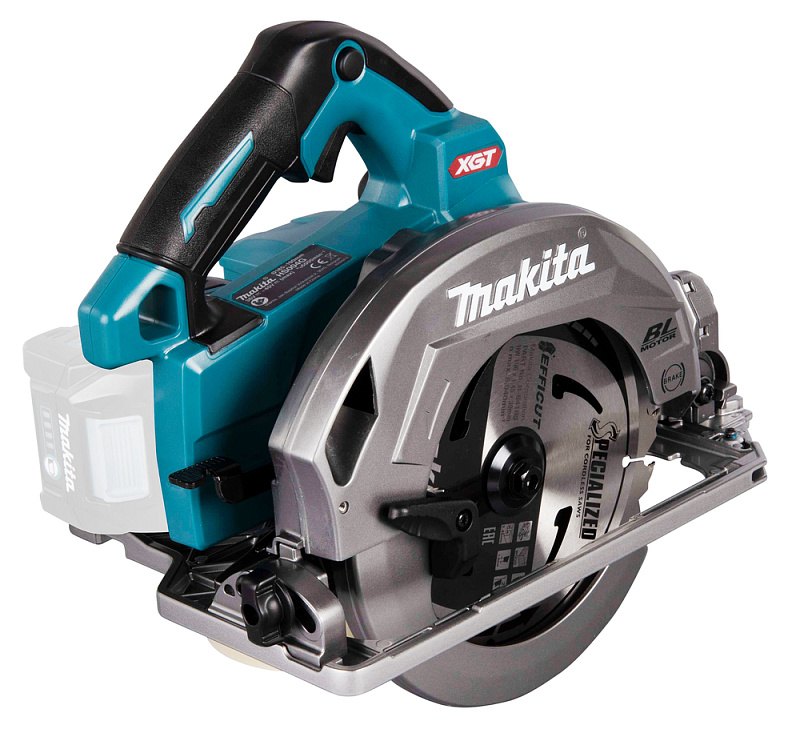Дисковая аккумуляторная пила 190 мм, 40В XGT Makita HS004GZ