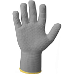 Перчатки бесшовные из нейлона серые, 8/M Jeta Safety 6301g-L