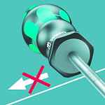 Отвёртка шлицевая 1.2x6x100 мм WERA WE-008061