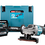 Угловая шлифовальная машина 125 мм, 40В XGT Makita GA013GM201