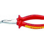 Длинногубцы с резцом 160 мм VDE KNIPEX KN-2526160