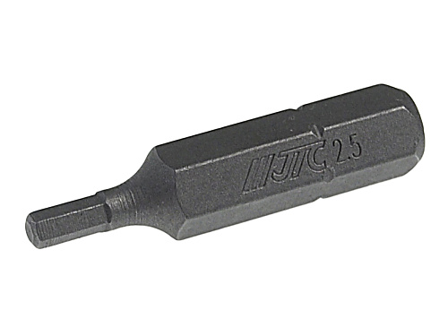 Бита JTC 6-гранная 1/4"DR H2.5x30мм JTC-11530025