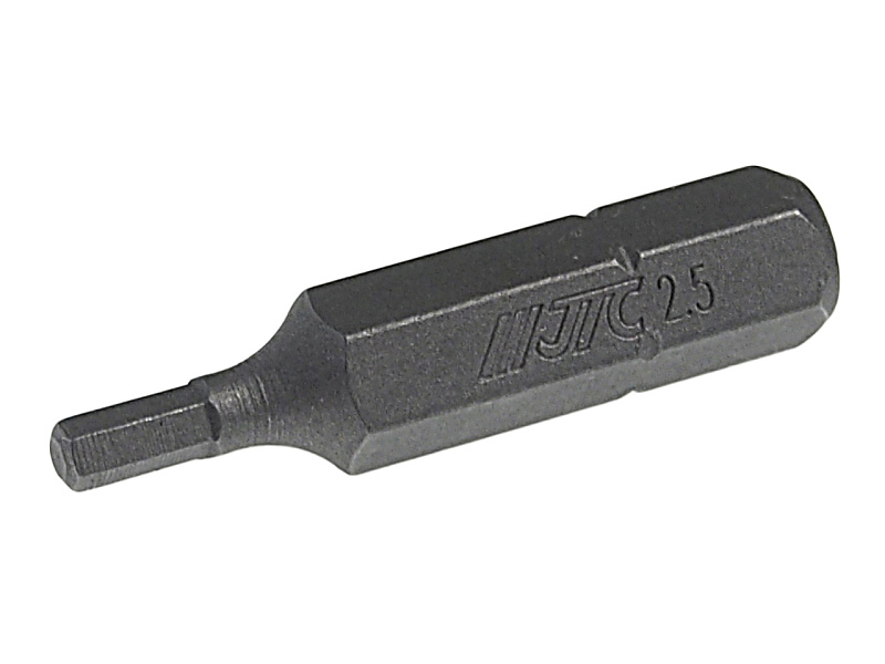 Бита JTC 6-гранная 1/4"DR H2.5x30мм JTC-11530025