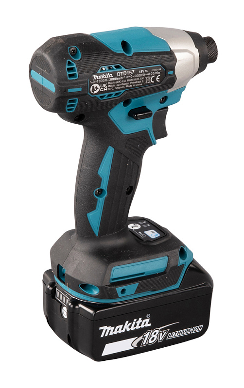 Аккумуляторный шуруповерт 140 Нм, 18В LXT Makita DTD157RTJ