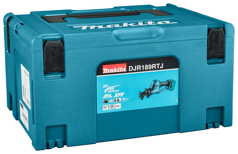 Сабельная аккумуляторная пила Makita 18В LXT DJR189RTJ