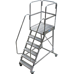 Лестница с площадкой 6 ступеней Krause 820044