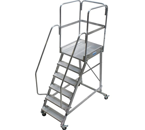 Лестница с площадкой 6 ступеней Krause 820044