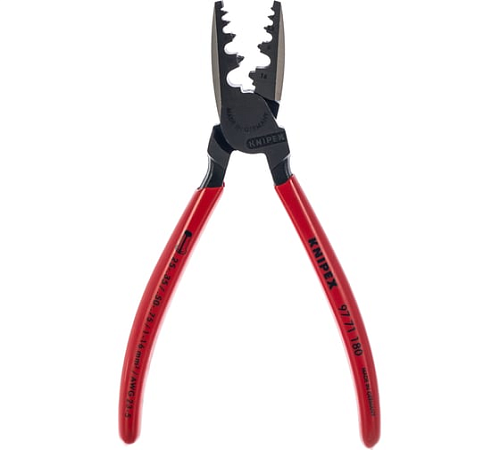 Пресс-клещи 180 мм 9 гнёзд 0.25-16 мм² KNIPEX KN-9771180