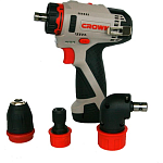 Дрель-шуруповерт 30 Нм, 12В (push-in) CROWN CT21072HQX-2 BMC