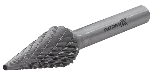 Борфреза коническая M 06х18 M06 двойная насечка RODMIX 3206180602