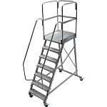 Лестница с площадкой 7 ступеней Krause 820051