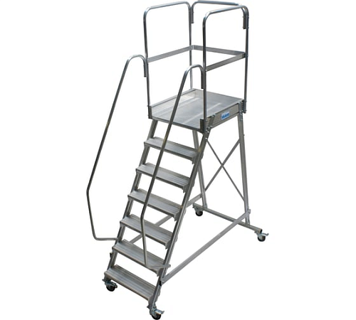 Лестница с площадкой 7 ступеней Krause 820051