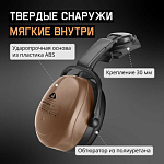 Наушники противошумные Clamor 29дБ, коричневый Jeta Safety JEM-521C